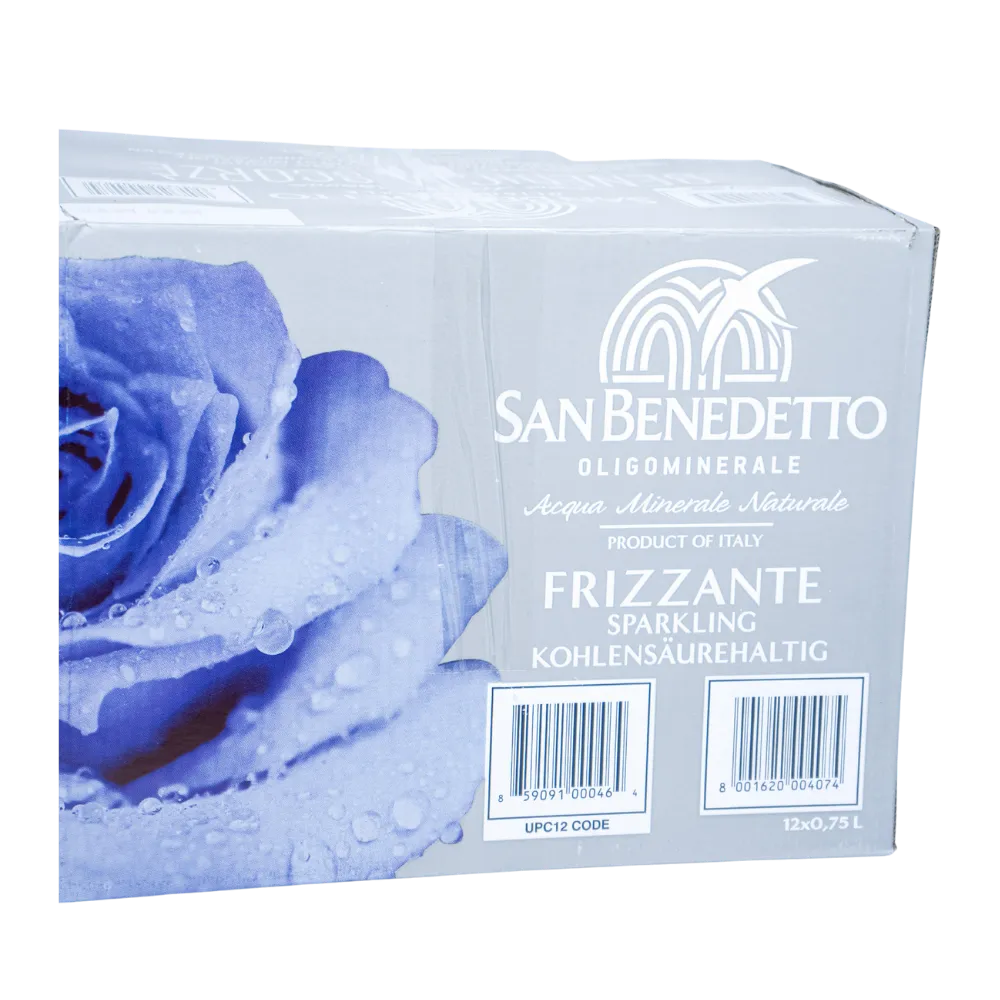 Apă minerală naturală carbogazoasă San Benedetto, 750ml, sticlă - imagine 2