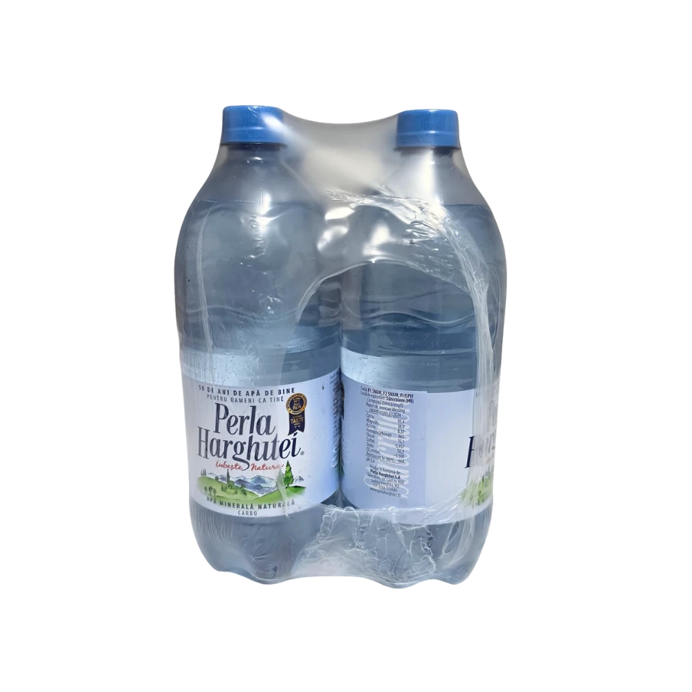 Apă minerală naturală carbogazoasă Perla Harghitei, 1L, PET - imagine 3