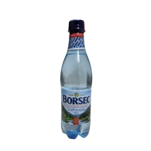 Borsec apă carbogazoasă 0.5L PET – sticlă apă minerală naturală