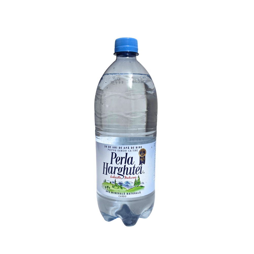 Apă minerală naturală carbogazoasă Perla Harghitei, 1L, PET