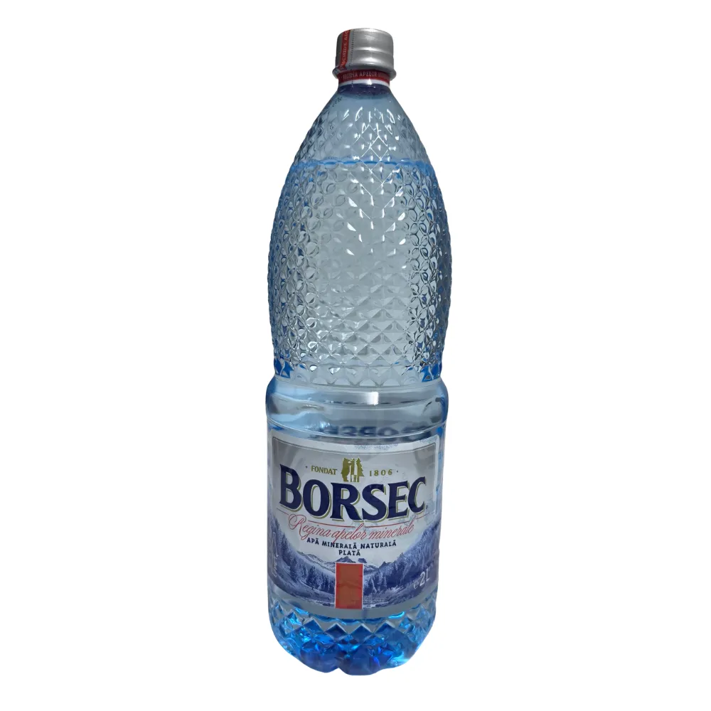 Borsec apa plata 2L PET – sticlă apă minerală naturală