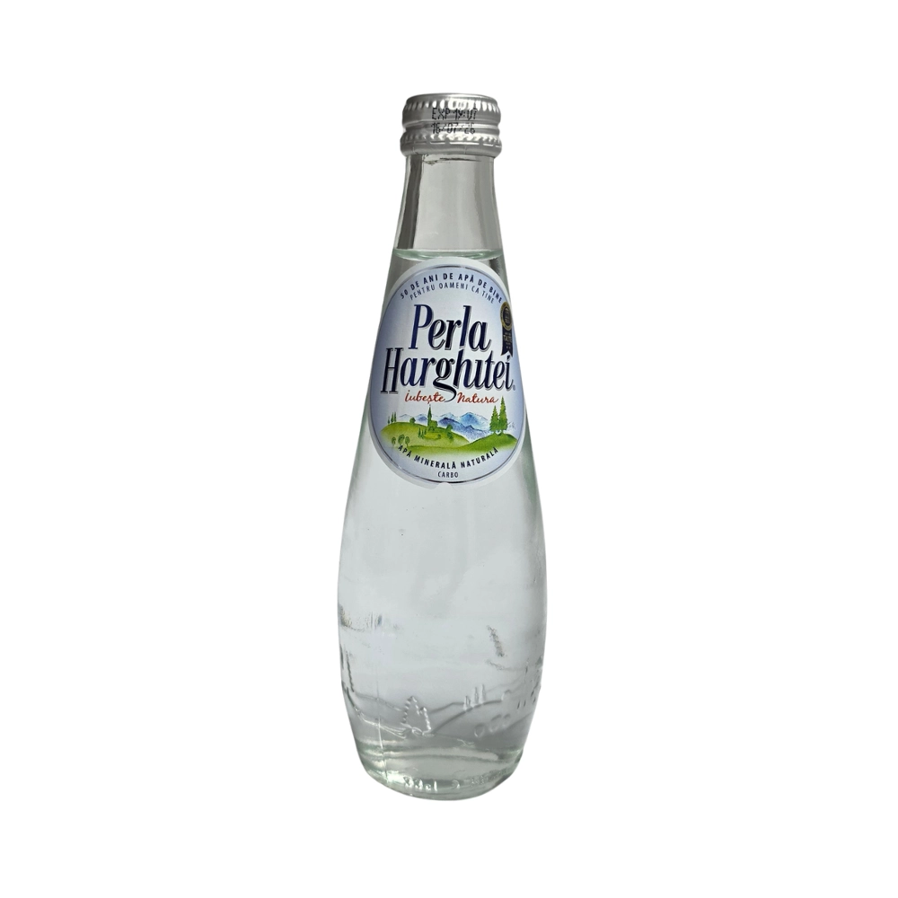 Apă minerală carbogazoasă Perla Harghitei, 330ml, sticlă