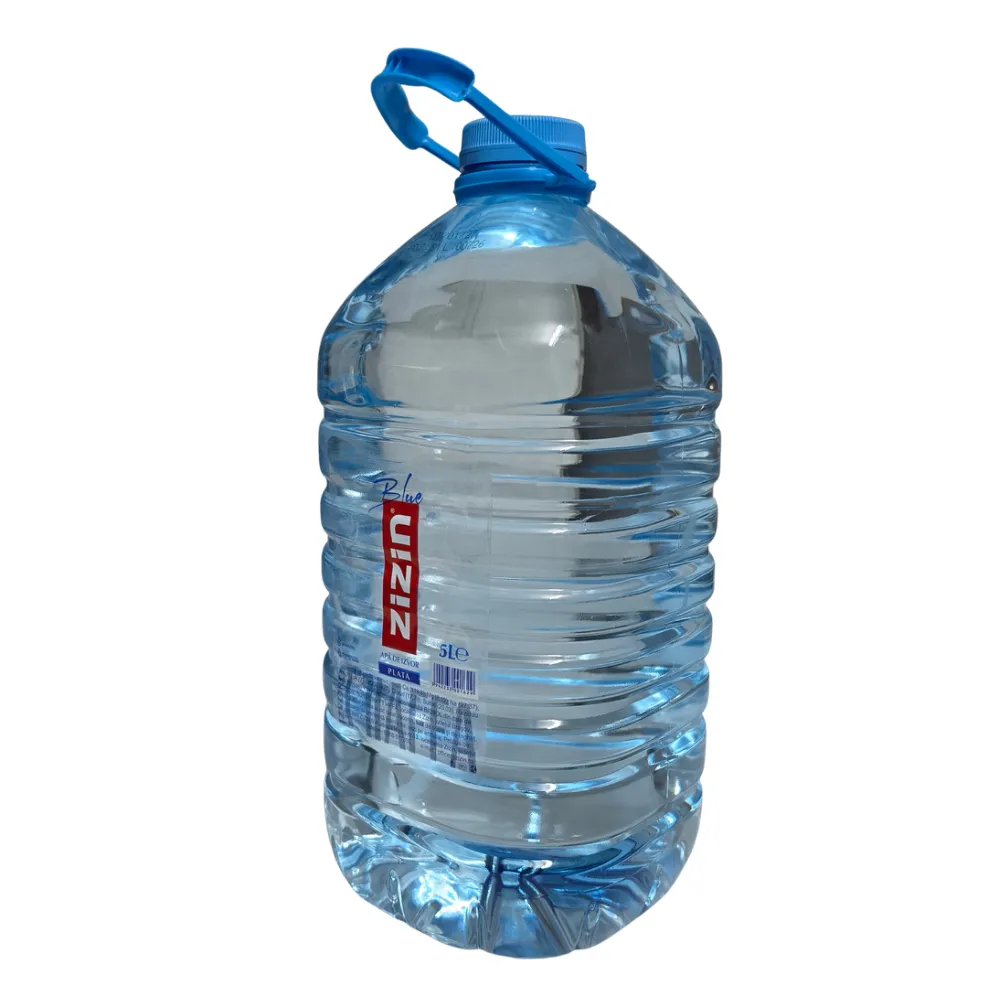 Zizin apa plata 5L PET vedere laterală bidon apă minerală naturală