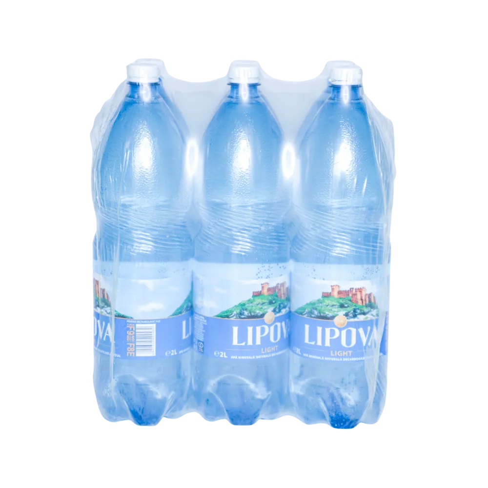 Bax 6 sticle apă minerală naturală decarbogazificată Lipova 2L PET