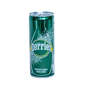 Apă minerală naturală carbogazoasă Perrier, 250ml, doză