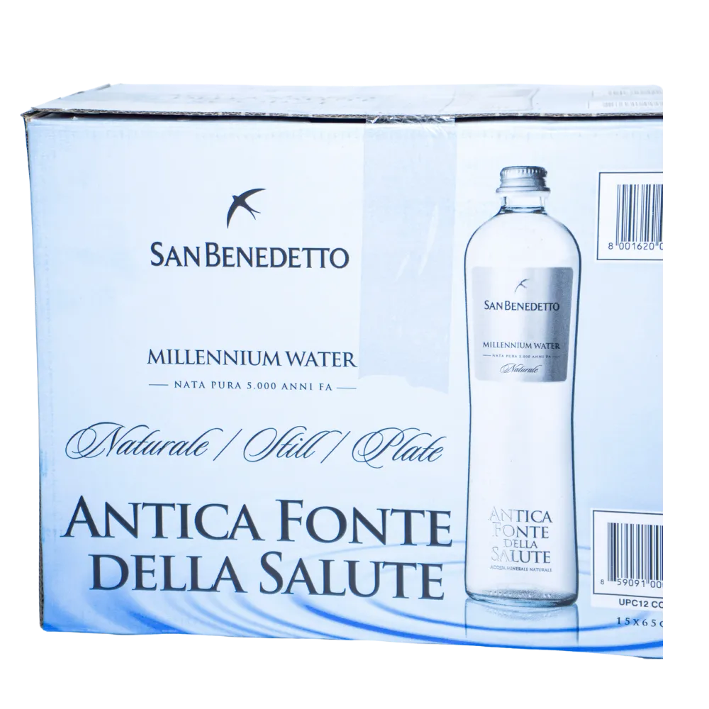 Apă minerală naturală plată Antica Fonte, 650ml, sticlă - imagine 2