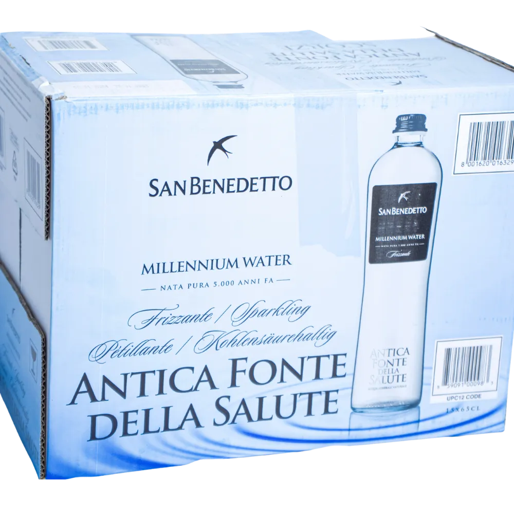 Apă minerală naturală carbogazoasă Antica Fonte, 650ml, sticlă - imagine 2