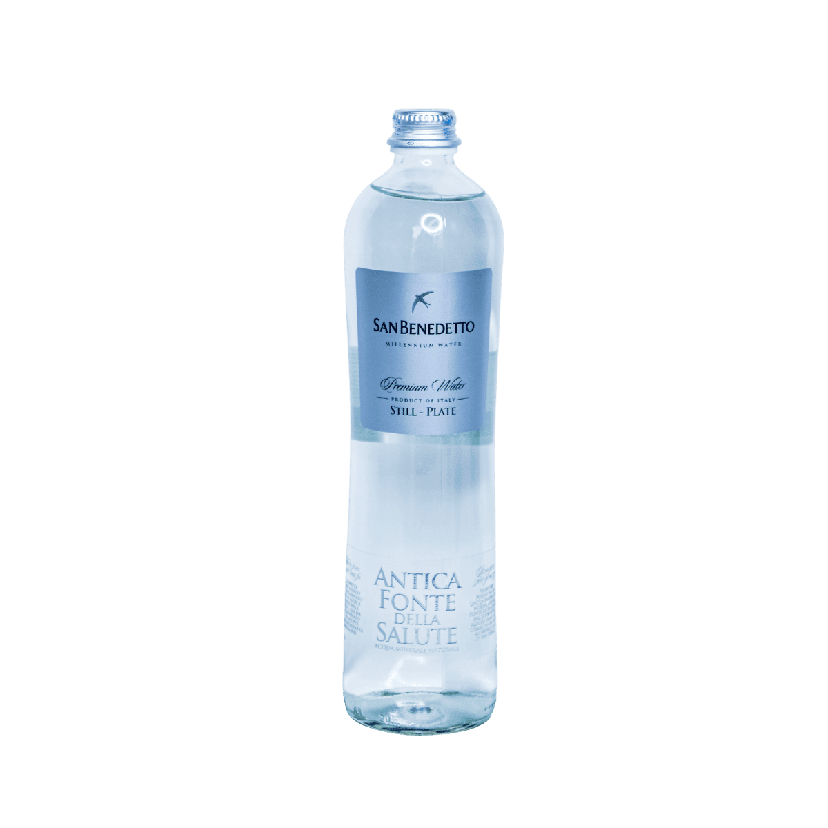 Antica Fonte 650 ml – apă minerală naturală plată, sticlă premium