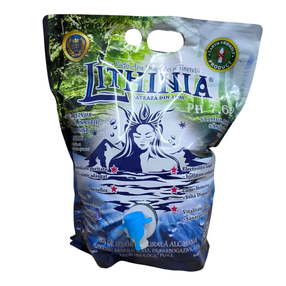 Apă de izvor Lithinia 5L