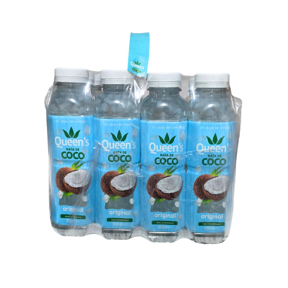 Queen Nata de Coco Original 500ml - bax 12 sticle