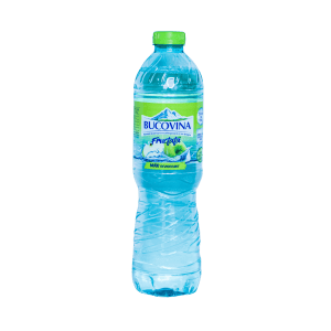 Apă plată aromatizată cu măr Bucovina, 1.5L, PET