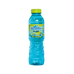 Apă plată aromatizată cu lămâie Bucovina, 500ml, PET