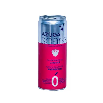 Azuga Sparks zmeura doza 0.33L bautura carbogazoasa