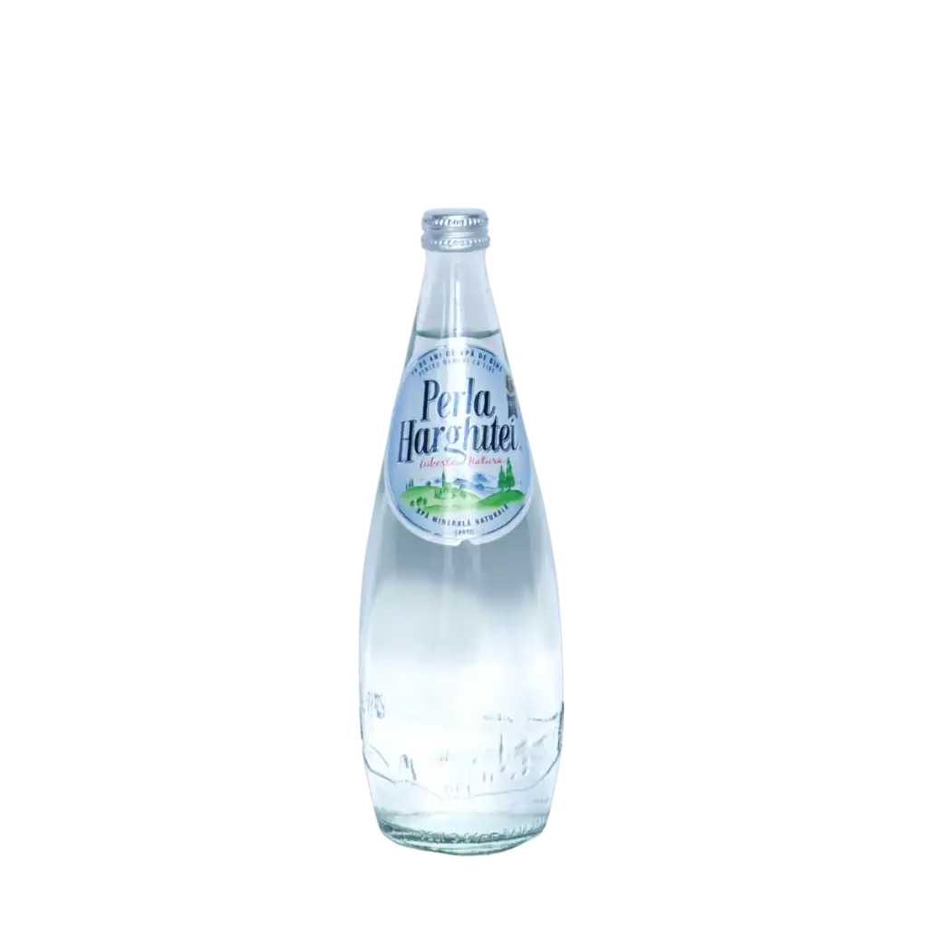 Perla Harghitei 750ml – apă minerală naturală carbogazoasă, sticlă