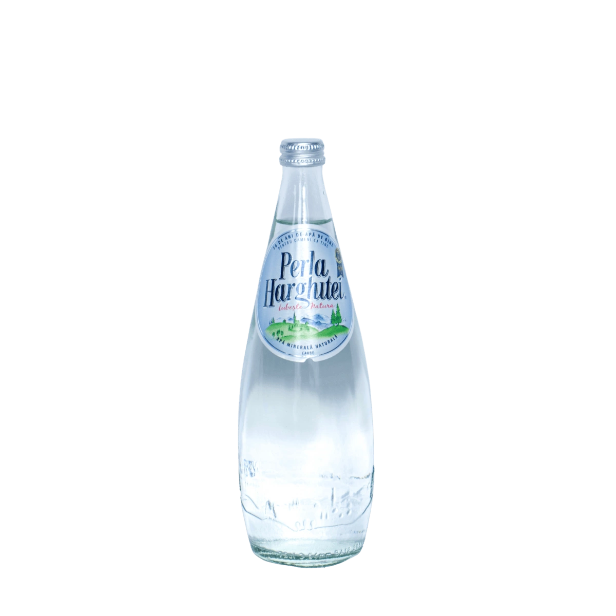 Perla Harghitei 750ml – apă minerală naturală carbogazoasă, sticlă