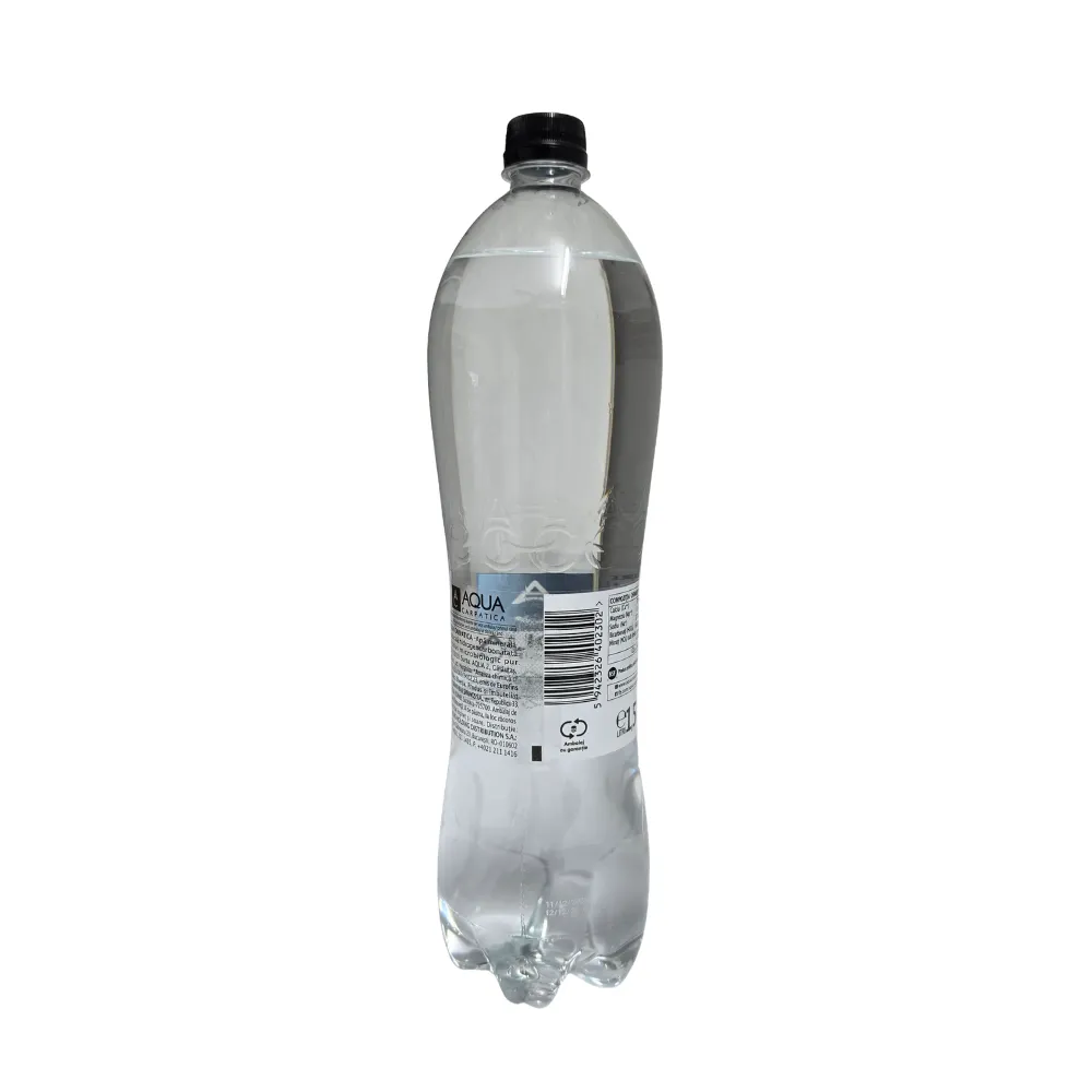 Etichetă sticlă Aqua Carpatica Forte apă minerală naturală carbogazoasă 1.5L PET