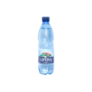 Apă minerală naturală Lipova carbogazoasă 0.5L, sticlă PET