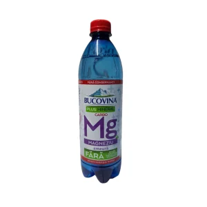 Bucovina Plus Mineral Carbo Magneziu, 0.6L, PET