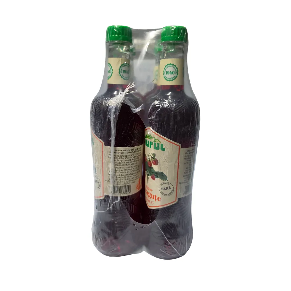 Sirop de frăguțe Laurul, 750ml, PET - imagine 3