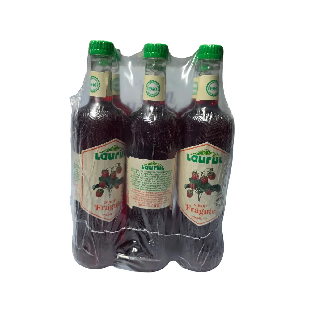Sirop de frăguțe Laurul, 750ml, PET - imagine 4