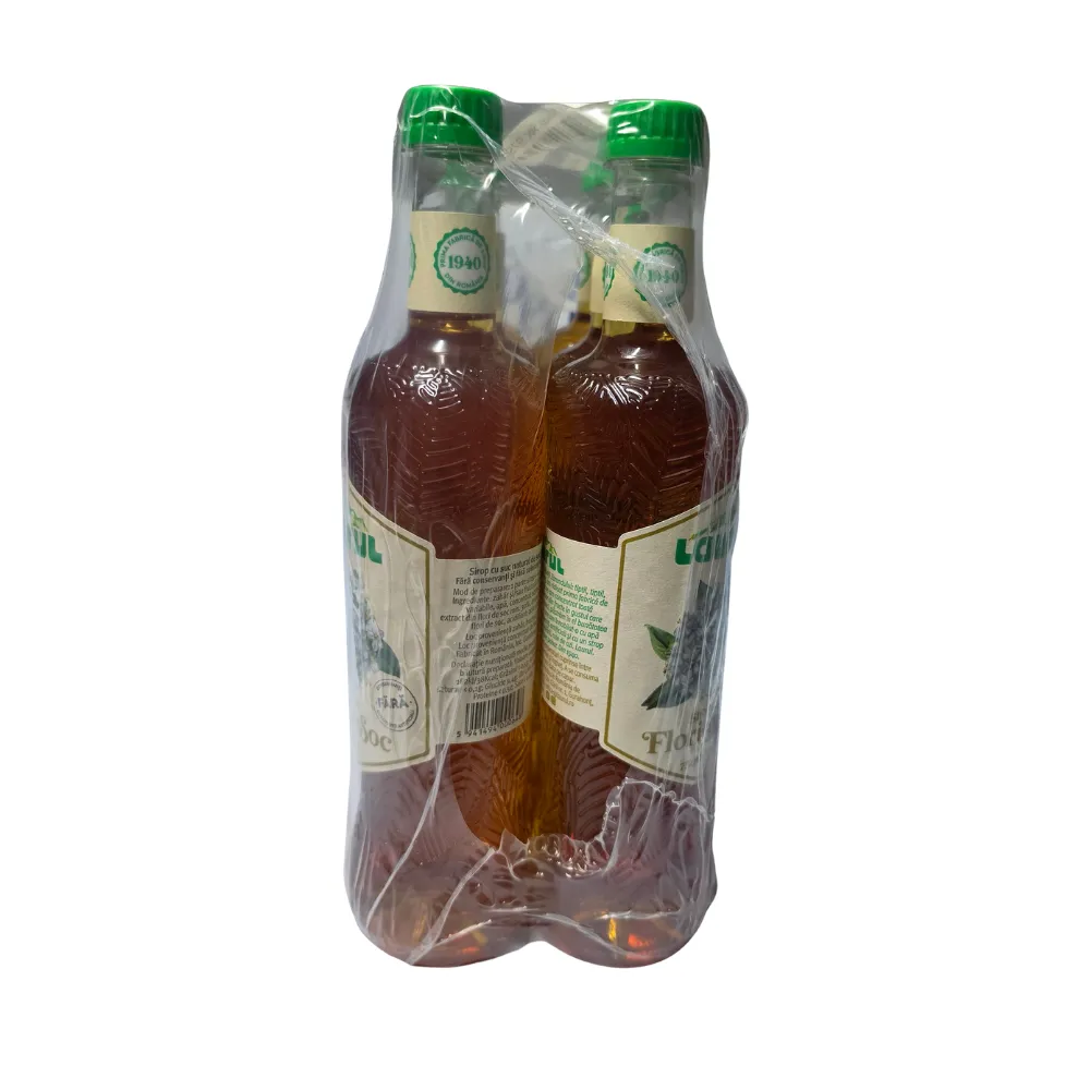 Sirop de soc Laurul, 750ml, PET - imagine 2