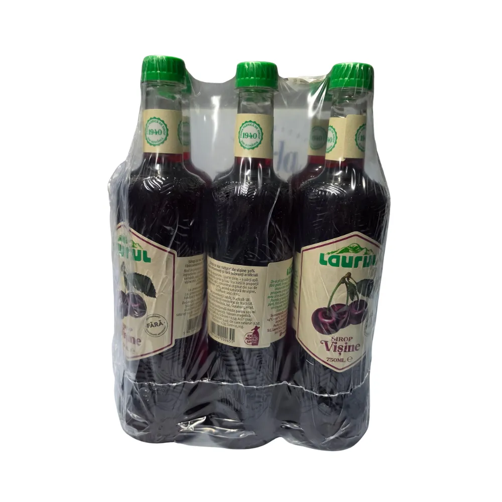 Sirop de vișine Laurul, 750ml, PET - imagine 4