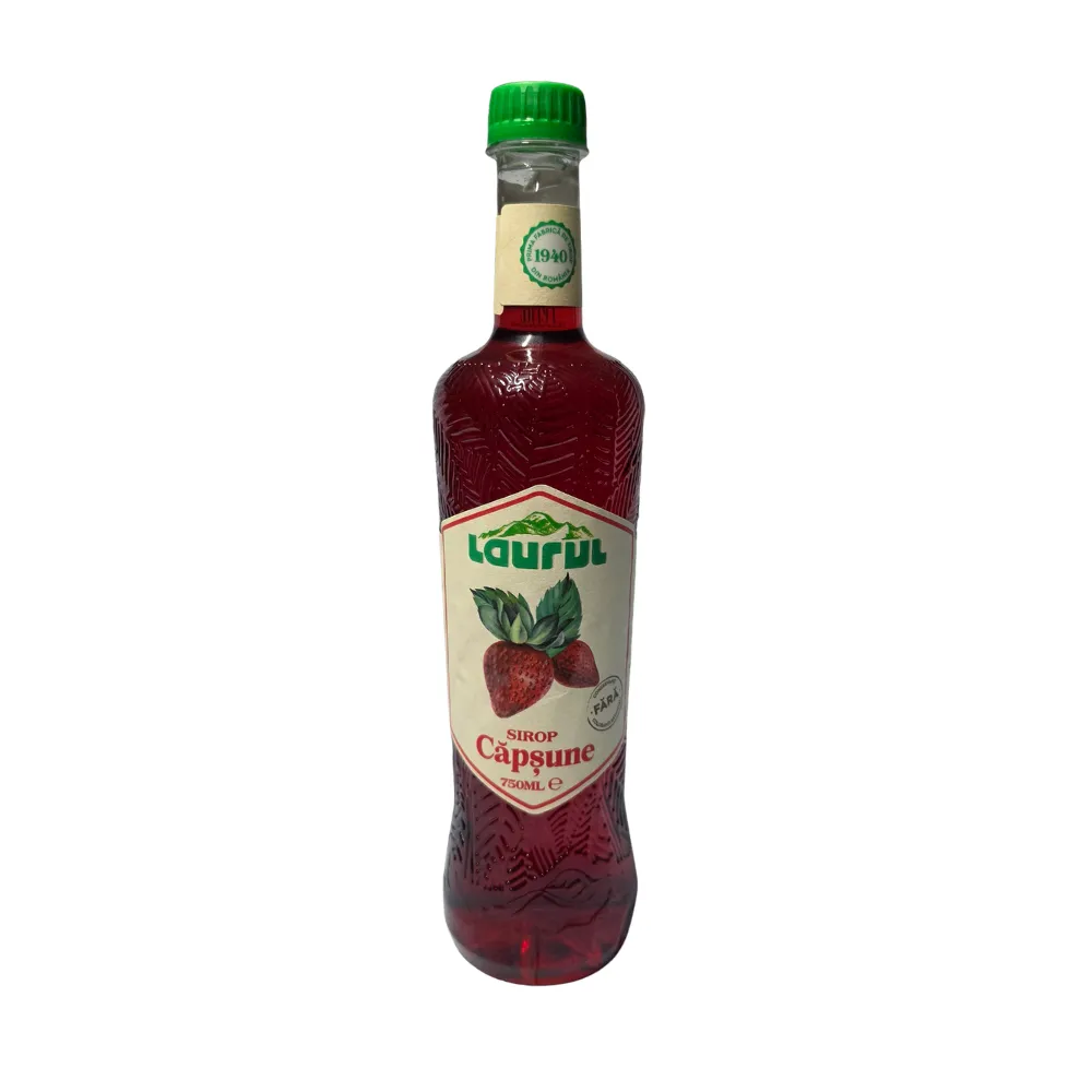 Sirop căpșune Laurul 750ml PET