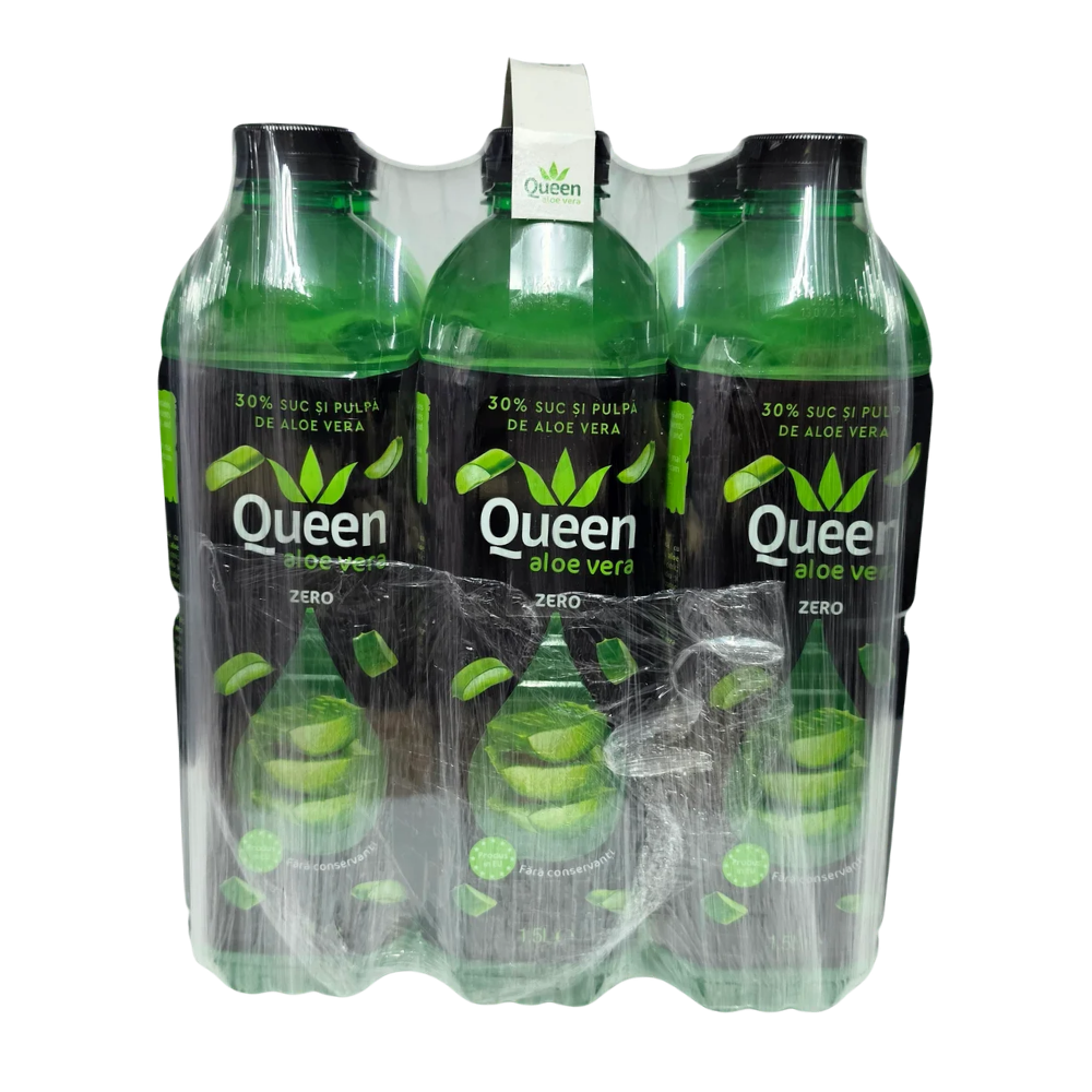Bax Pet Queen Aloe Vera zero zahăr, 6 x 1500ml