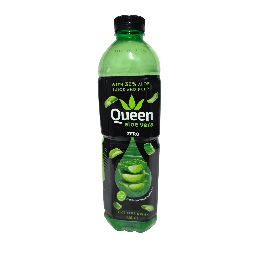 Pet Queen Aloe Vera zero zahăr 1500ml – băutură răcoritoare fără zahăr