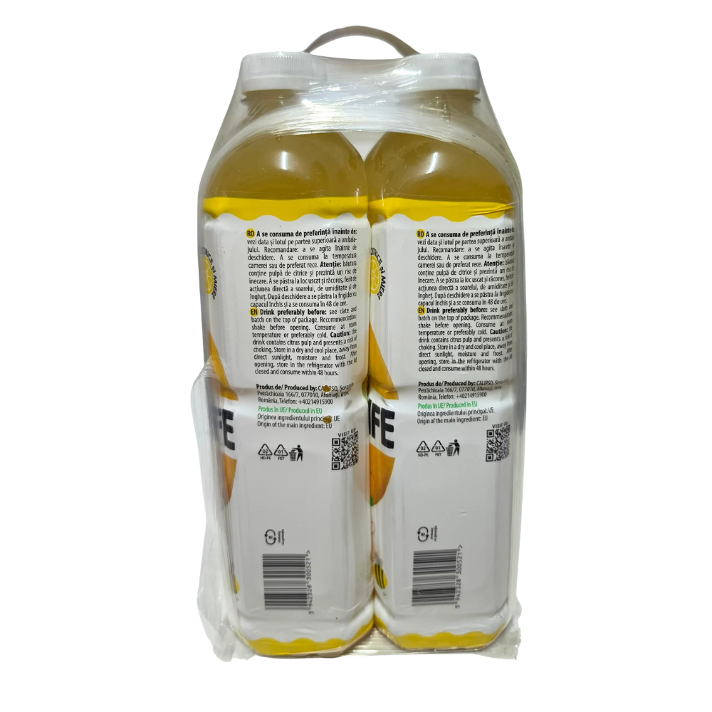 Queen Limolife Lămâie, bax 6 x 1500ml - imagine 3