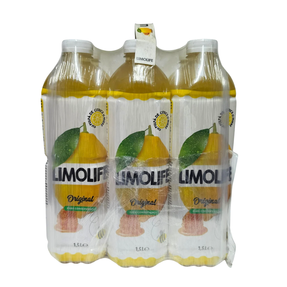Queen Limolife Lămâie, bax 6 x 1500ml - imagine 2