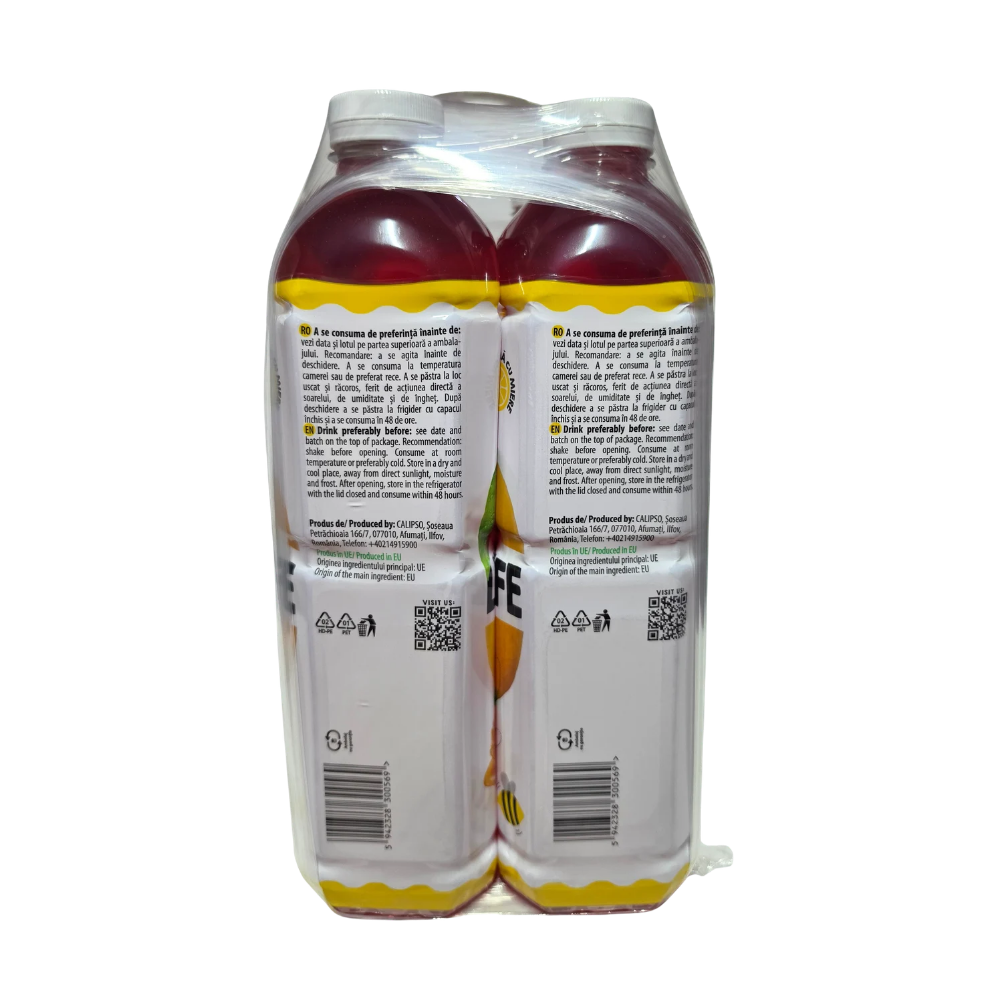 Queen Limolife Zmeură, bax 6 x 1500ml - imagine 3
