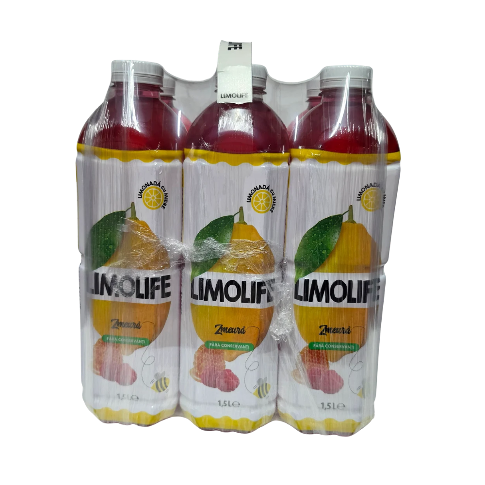 Queen Limolife Zmeură, bax 6 x 1500ml - imagine 2