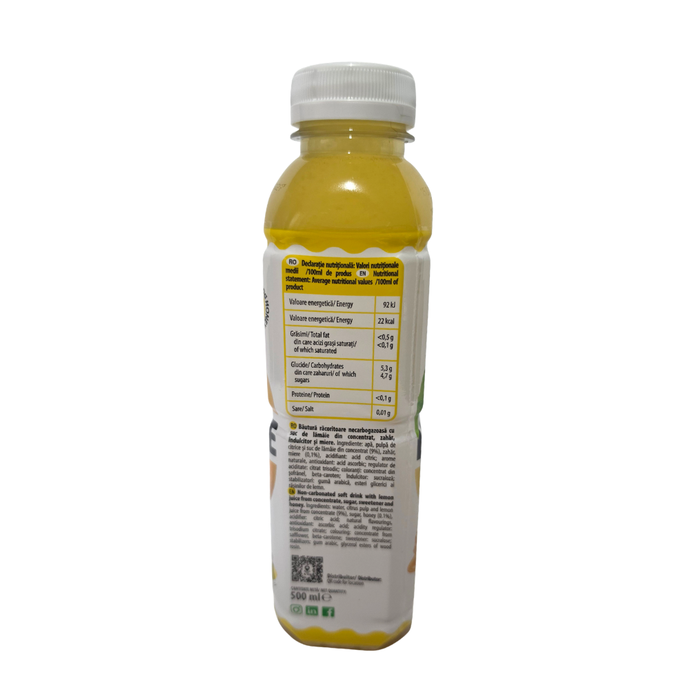 Bax Limolife limonadă cu lămâie 12 x 500ml PET
