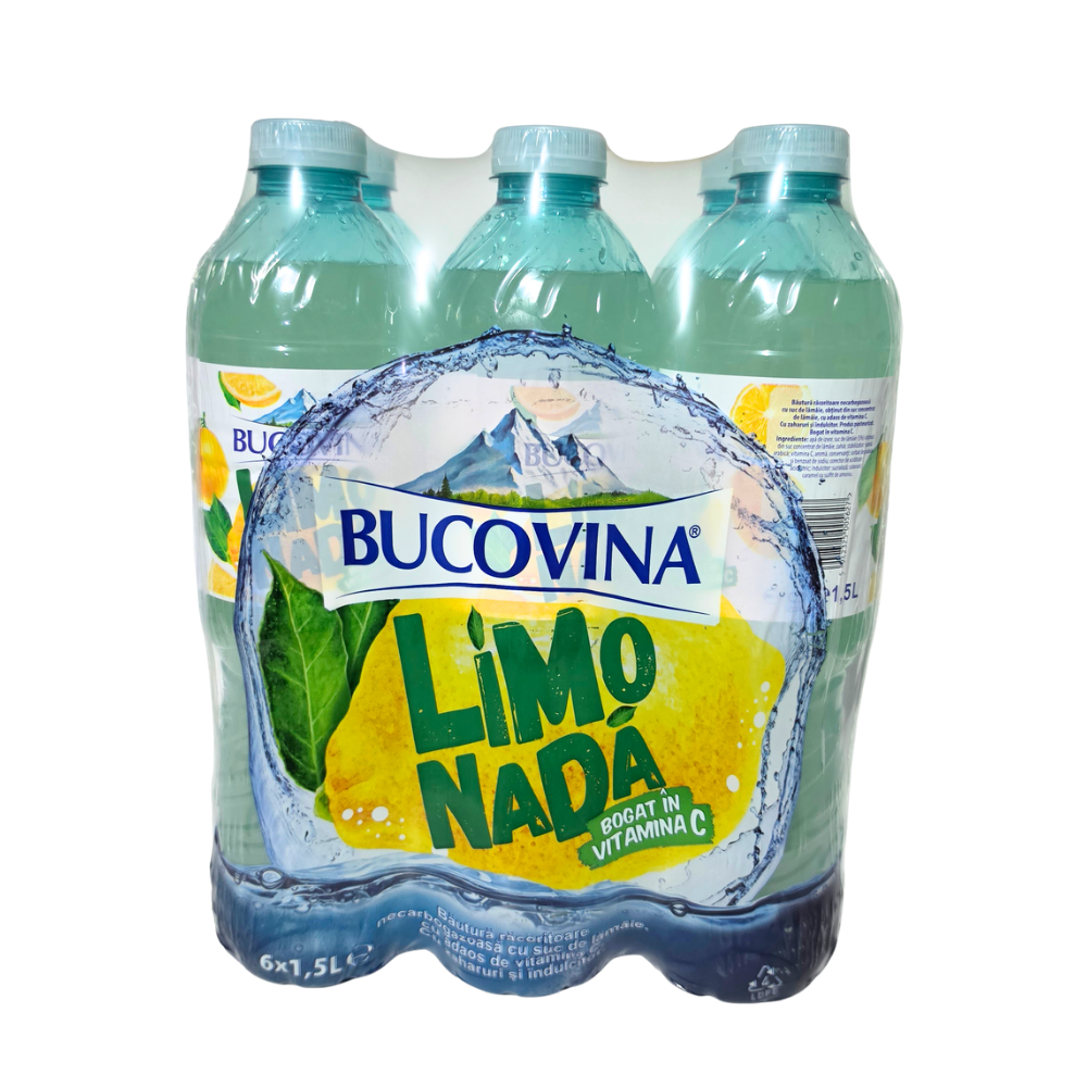 Bax limonadă Bucovina lămâie 1,5l