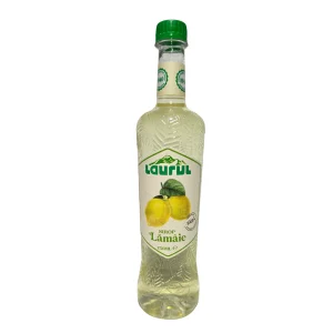 Sticlă PET Sirop Laurul Lămâie 750ml, sirop concentrat natural, disponibil pe casaapeiminerale.ro