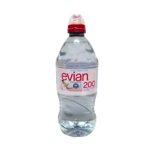 Apă plată Evian, apă minerală naturală din Alpii francezi, sticlă PET 750 ml