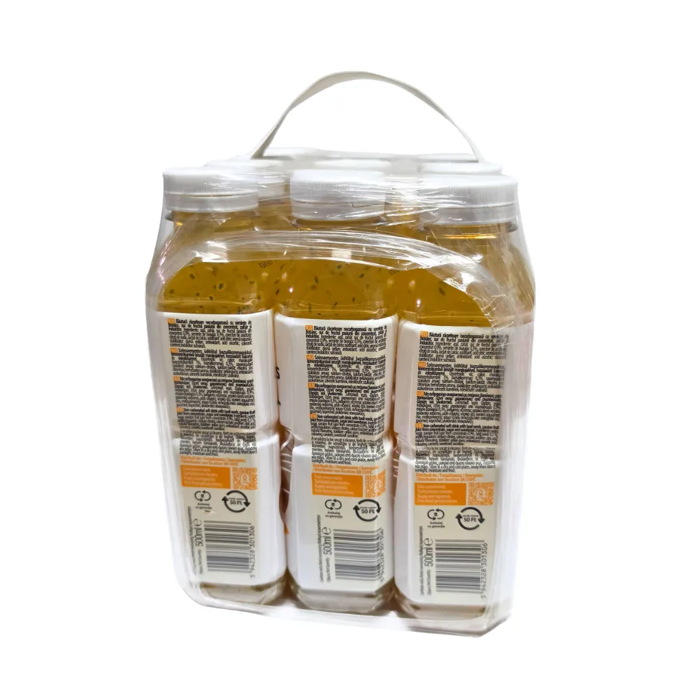 Bax Queen Basil cu fructul pasiunii, sticle PET 500 ml – vedere laterală